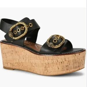 Kurt Geiger London  Black Platform Sandals
